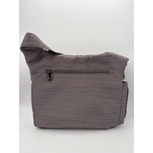 Lug Crossbody Messenger Bag With Adjustable Strap & Multiple Zipper Compartments - Picture 4 of 7